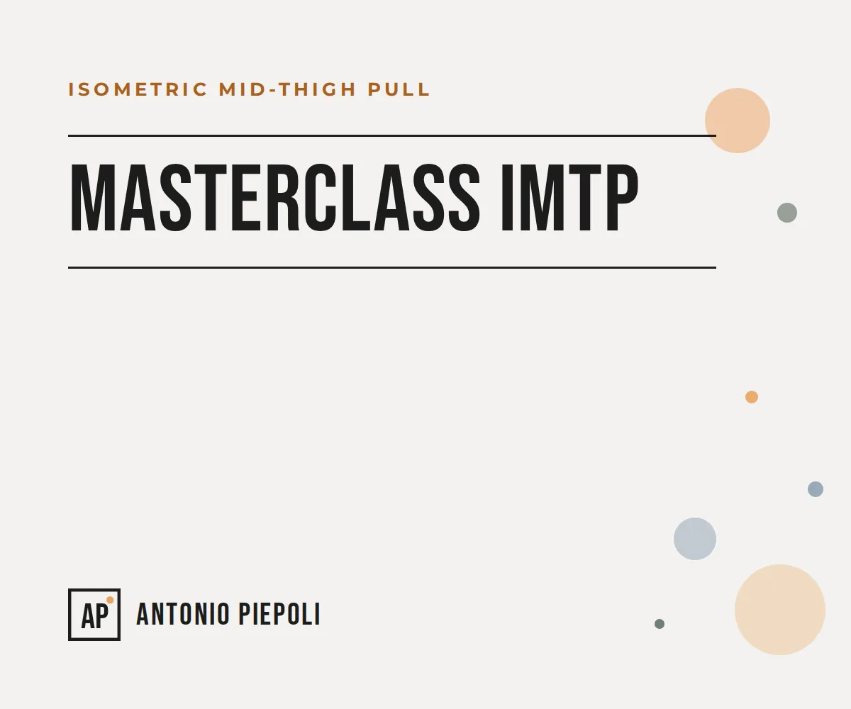 Masterclass Isometric Mid-Thigh Pull